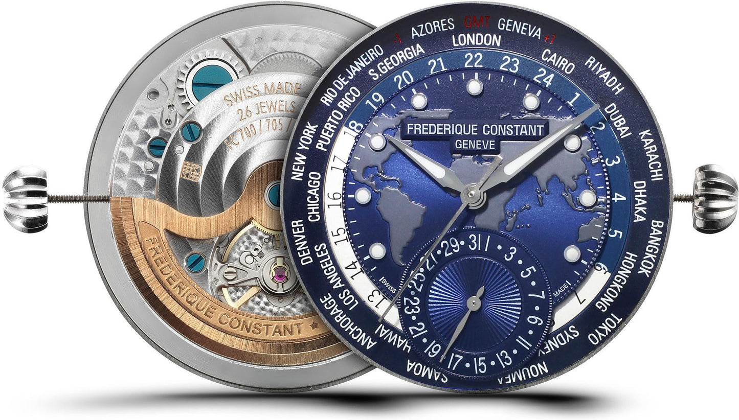 Frederique Constant Geneve Worldtimer Manufacture