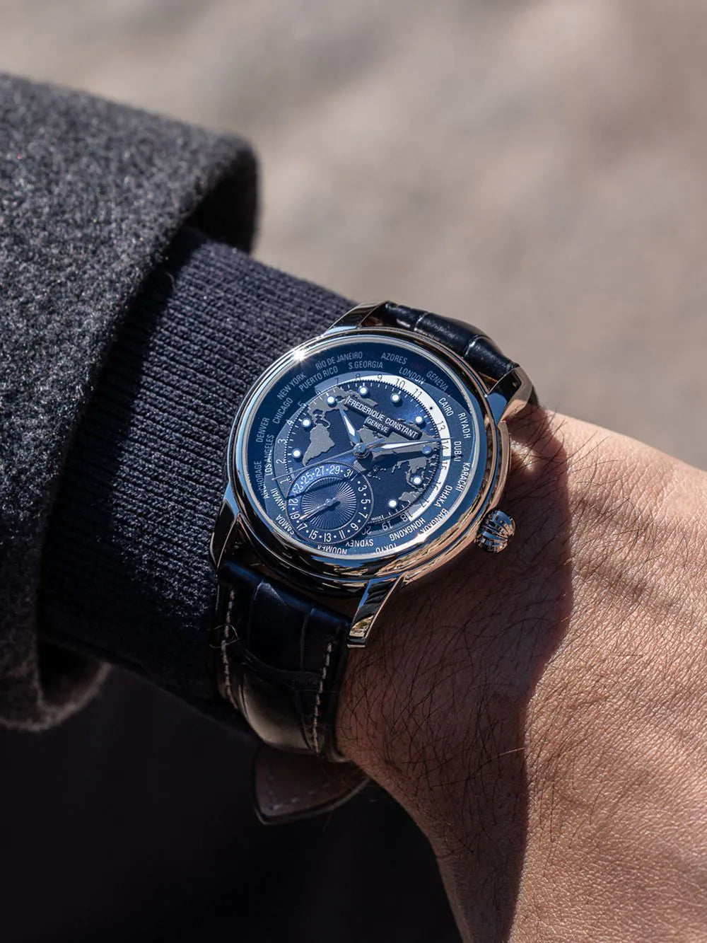 Frederique Constant Geneve Worldtimer Manufacture