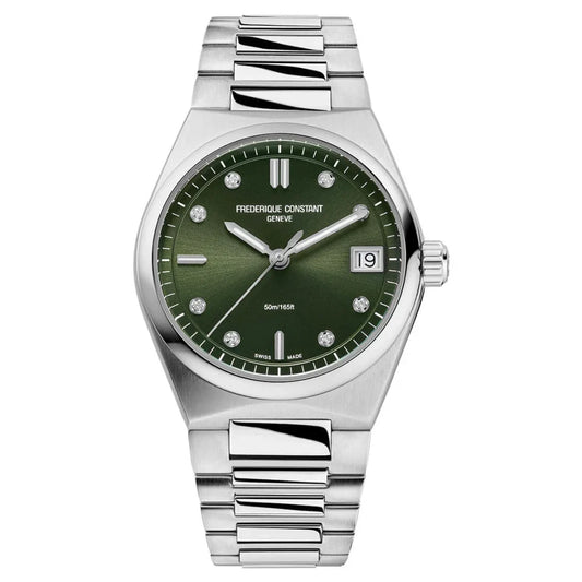 Frederique Constant Highlife Quarz Grün 31mm