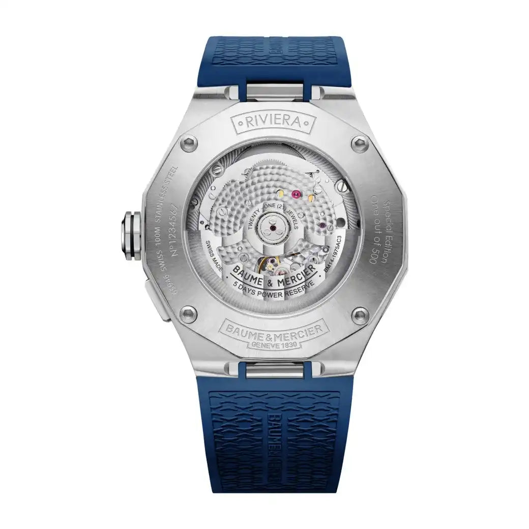 BAUME & MERCIER Mod. RIVIERA BAUMATIC MAREOGRAFO - Limited Edition