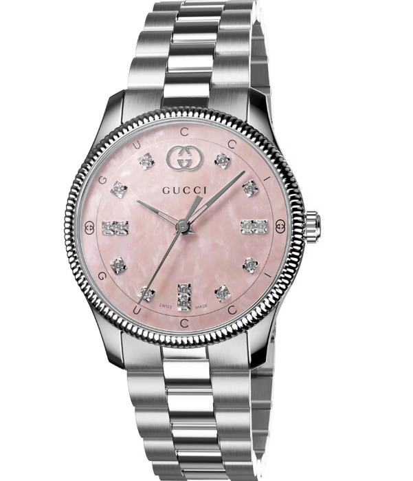 Gucci G-Timeless Diamonds Rosa 29mm