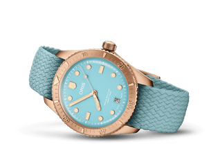Oris Divers Sixty‑Five 'Cotton Candy'