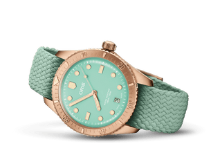 Oris Divers Sixty‑Five 'Cotton Candy' (grün)