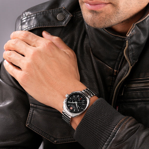 Swiss Military DEFENDER SILVER
