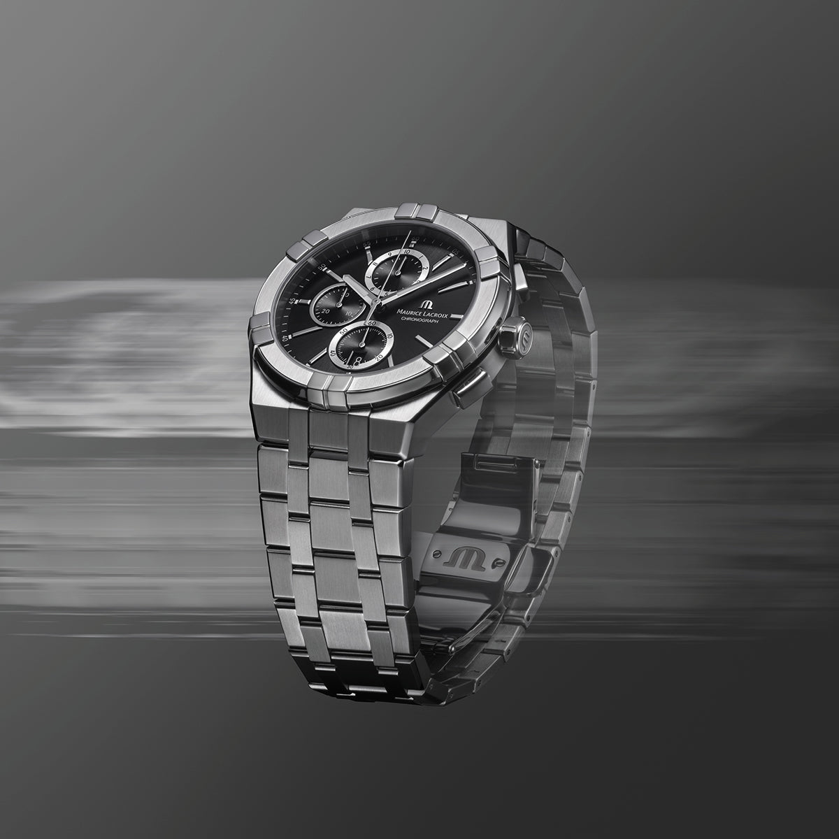 MAURICE LACROIX MOD. AIKON Quartz Chronograph
