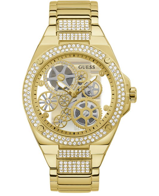 Guess Big Reveal Gold Herrenuhr