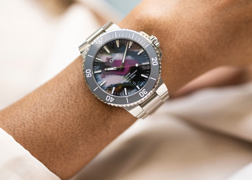 ORIS Aquis Date Upcycle