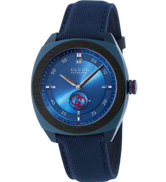 Gucci Interlocking Automatic Blau 41mm