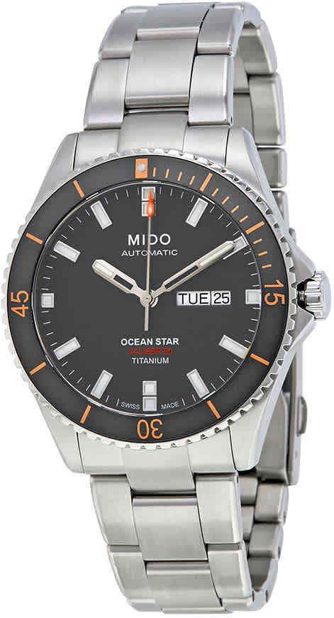 Mido Captain Herren Automatikuhr Grau
