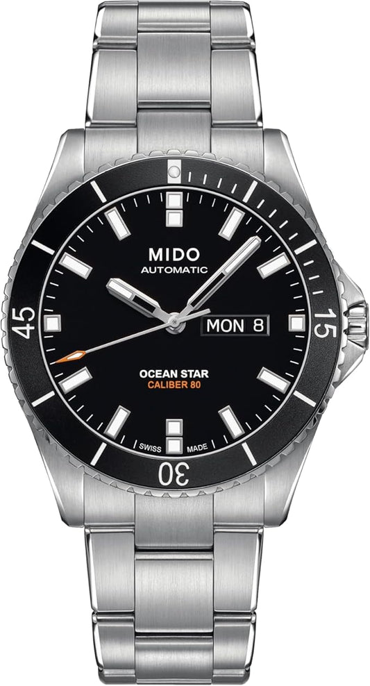 Mido Captain Herren Automatikuhr Schwarz