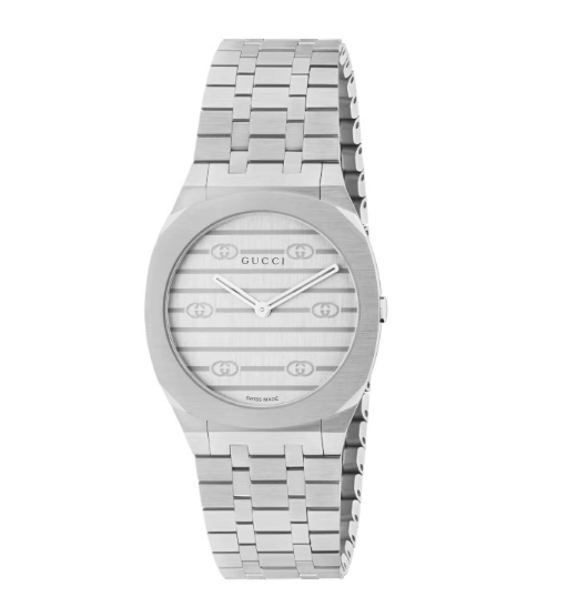 Gucci 25H Quarz Silber 30mm