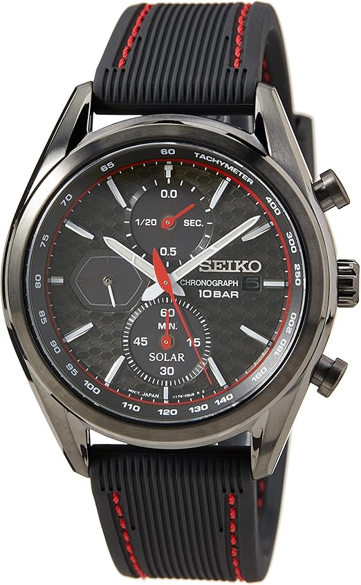 Seiko SPORT Uhr Quarz-Chronograph Silikonband