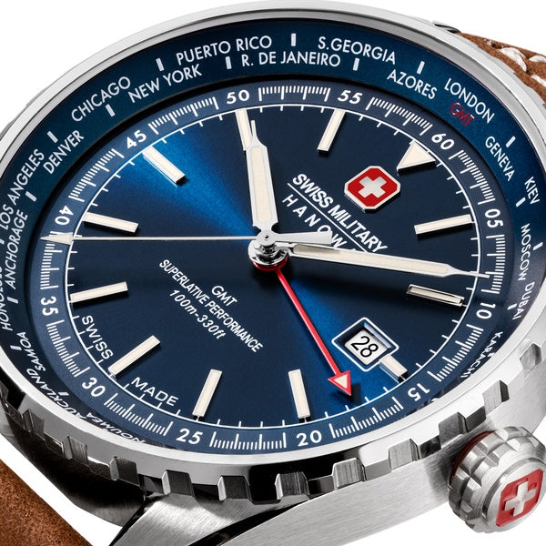 Swiss Military Hanowa AFTERBURN GMT 44 MM