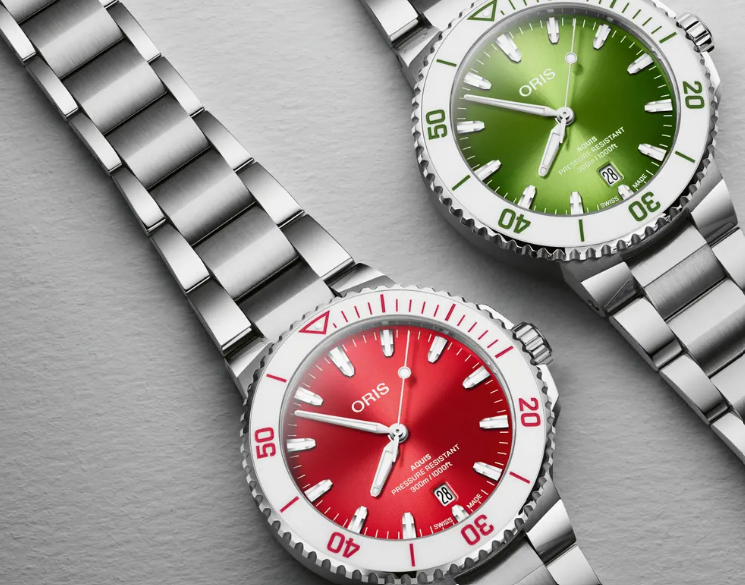 ORIS Aquis Date Taste of Summer