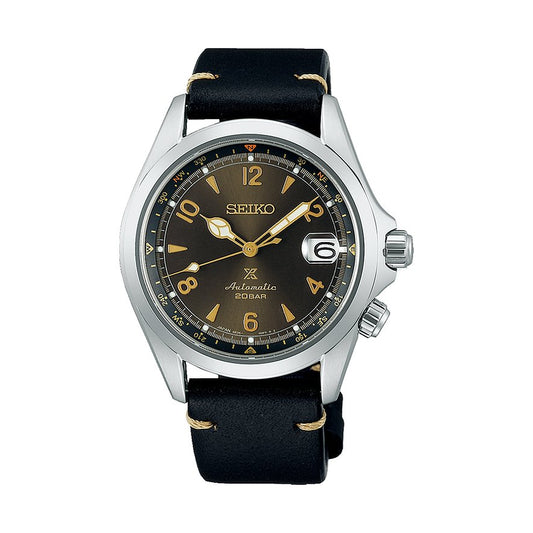 SEIKO Mod. PROSPEX ALPINIST Leder Braun