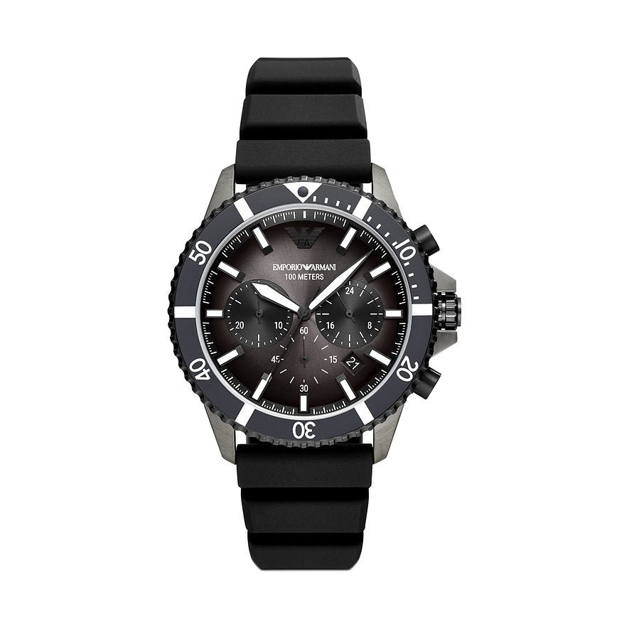 Emporio Armani Chronograph Silikonband