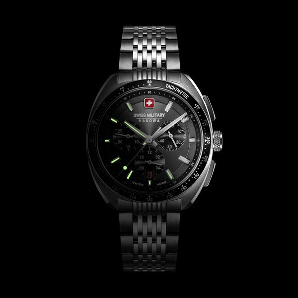 Swiss Military DEFENDER SILVER