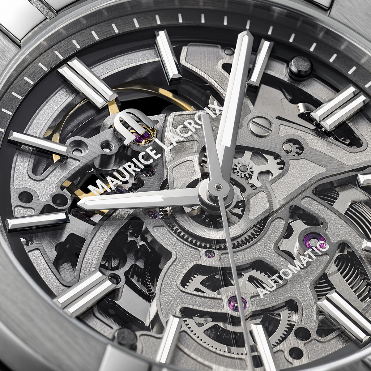 MAURICE LACROIX MOD. AIKON AUTOMATIC SKELETON