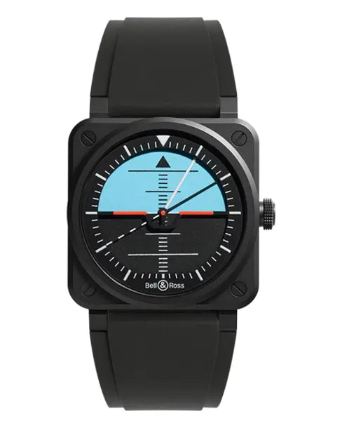 BELL & ROSS MOD. Horizon Kautschuck