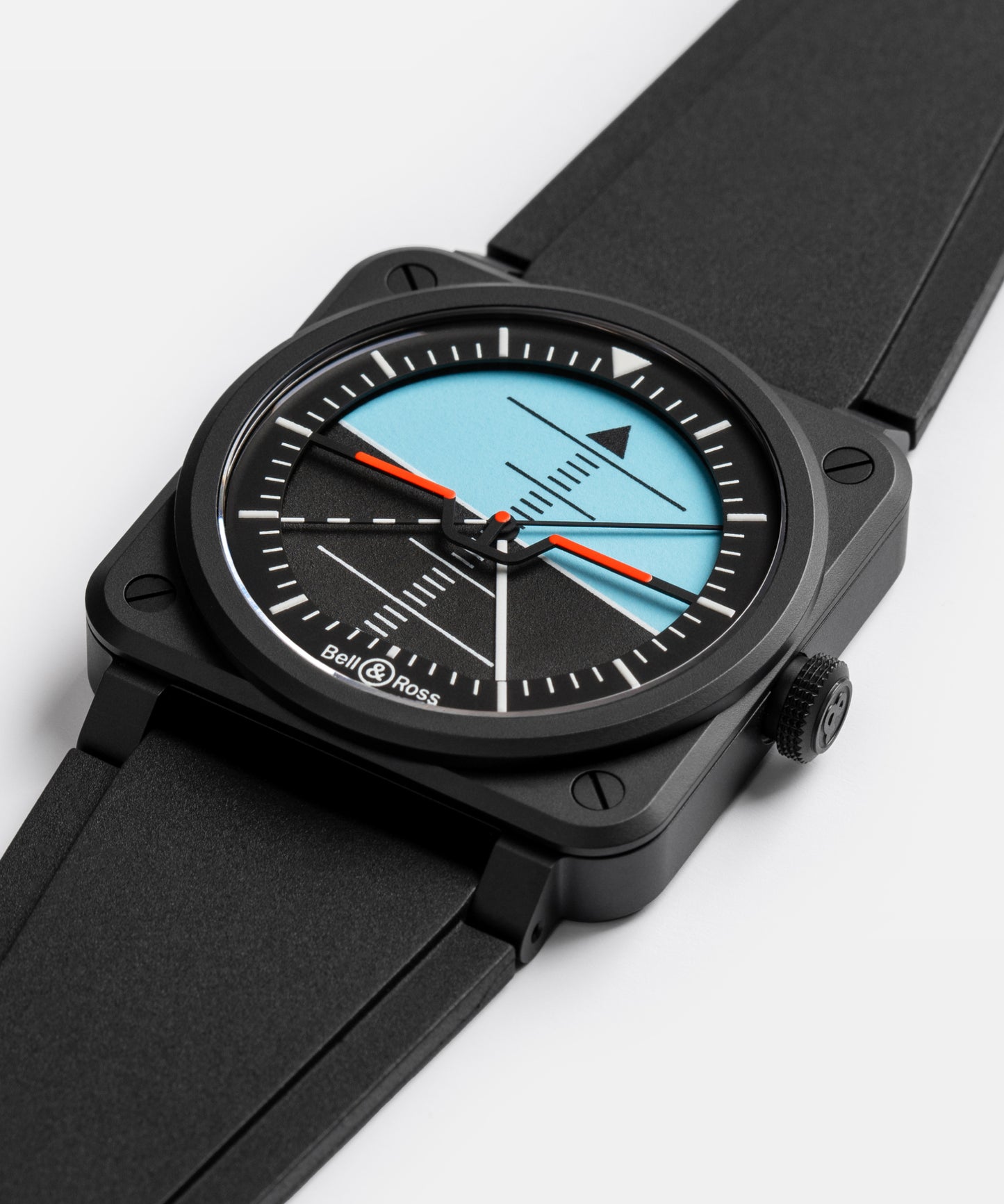 BELL & ROSS MOD. Horizon Kautschuck