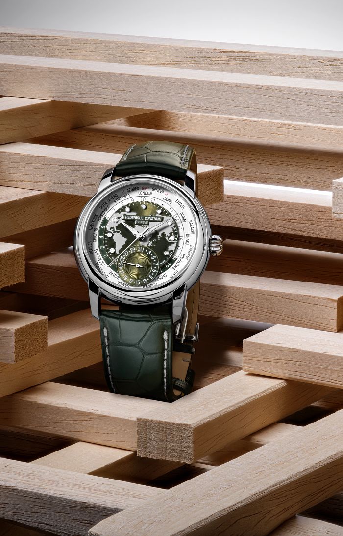 FREDERIQUE CONSTANT Mod. CLASSIC WORLTIMER - LIMITED EDITION