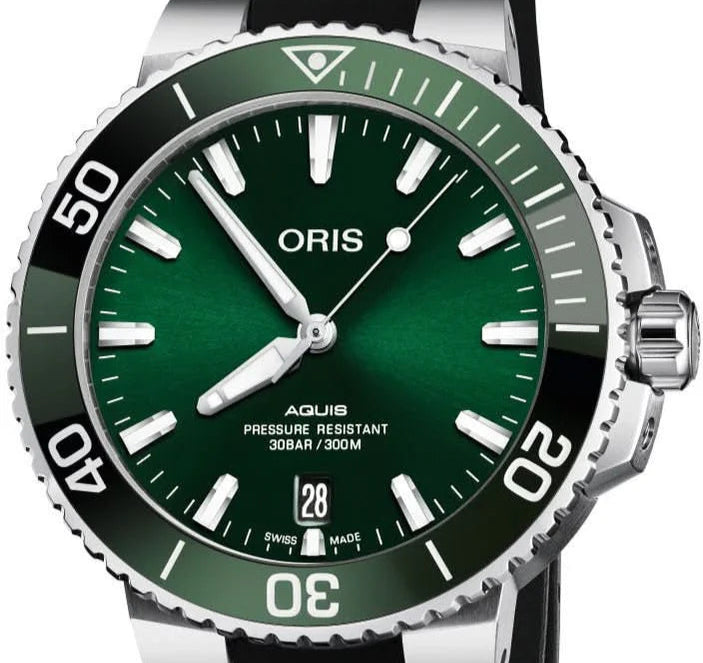 ORIS Aquis Date Calibre 400 43.5mm (grün)