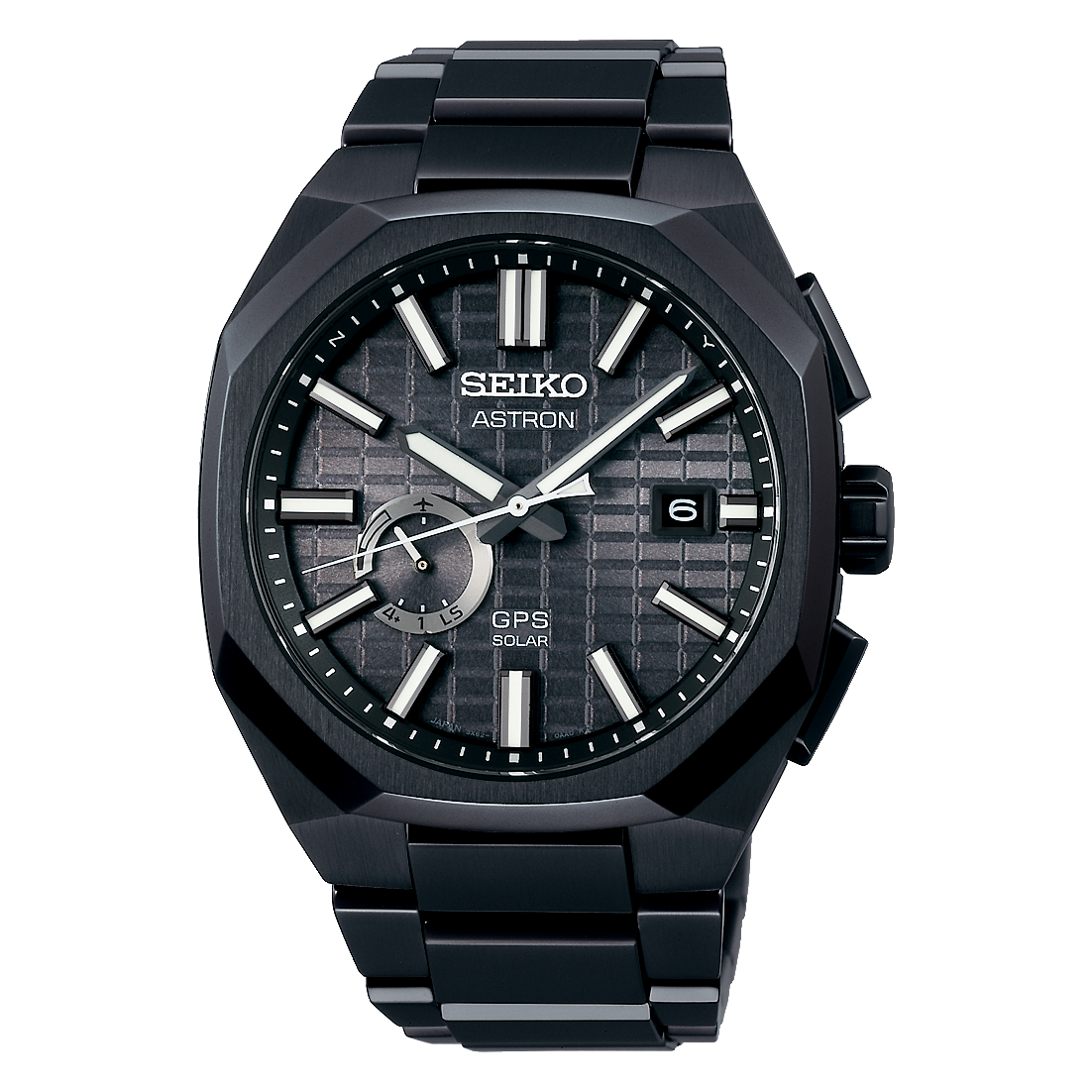 Seiko Astron GPS Solar Jet Black