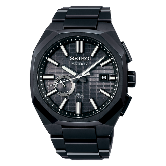 Seiko Astron GPS Solar Jet Black