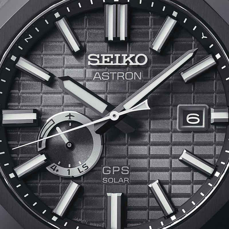 Seiko Astron GPS Solar Jet Black