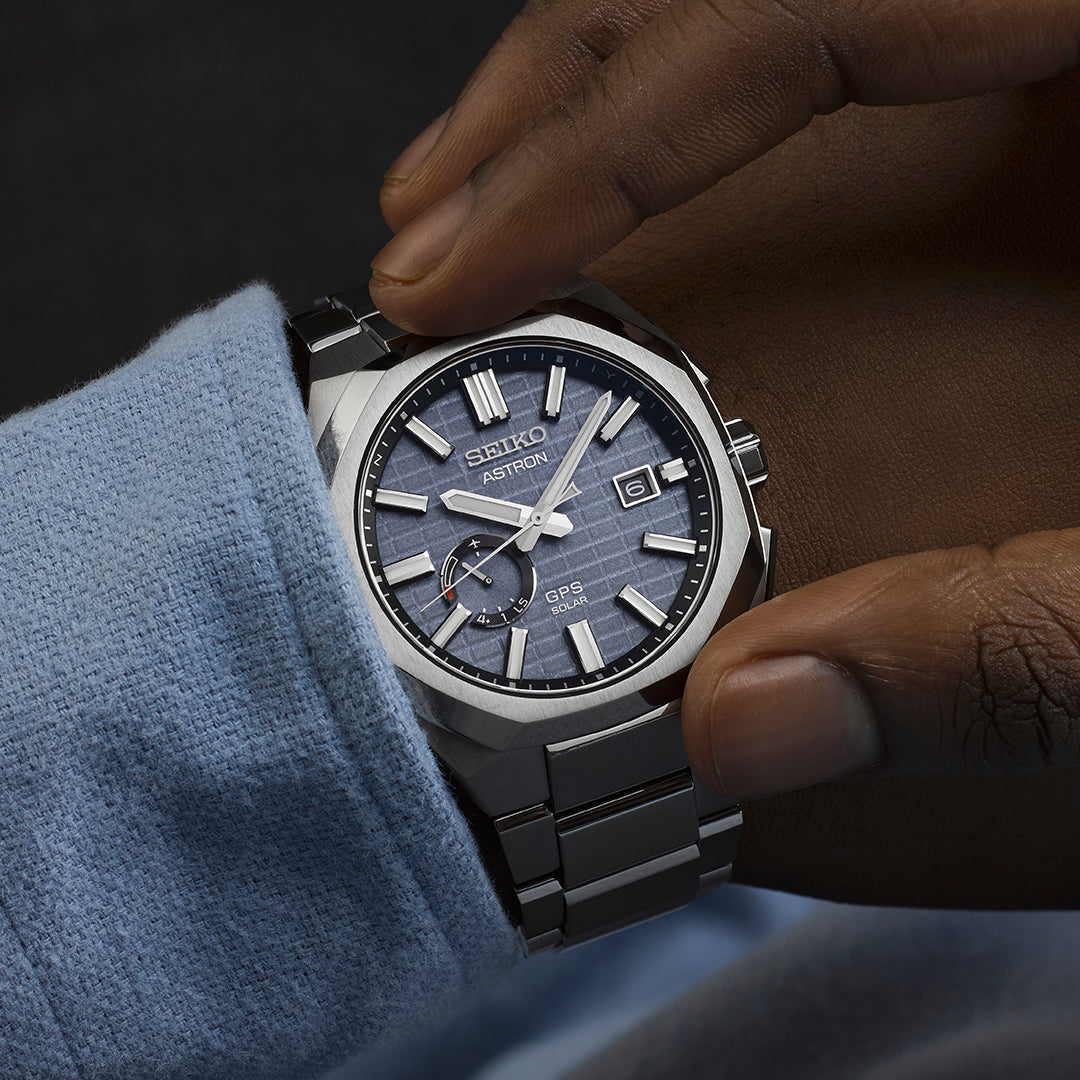 Seiko Astron GPS Solar Sapphire Blue