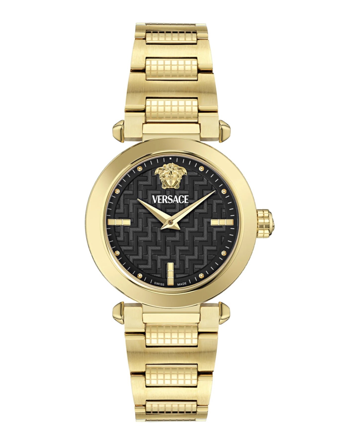 Versace Greek Uhr (schwarz)