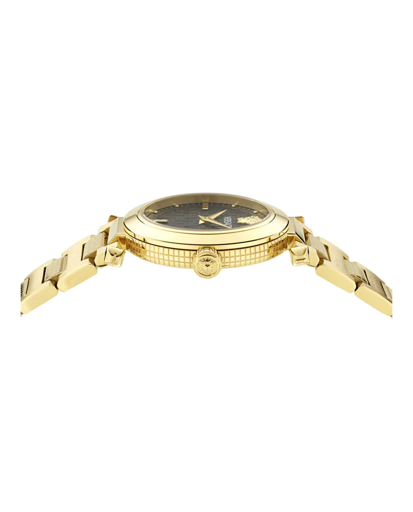 Versace Greek Uhr (schwarz)