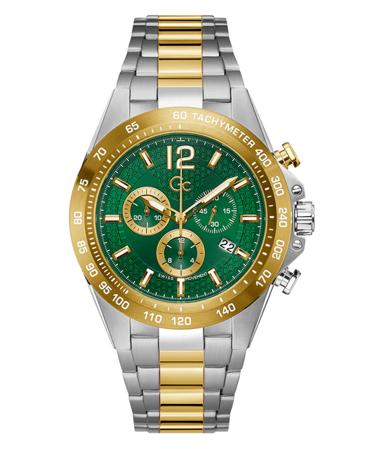Guess Gc Audacious Chrono Metal