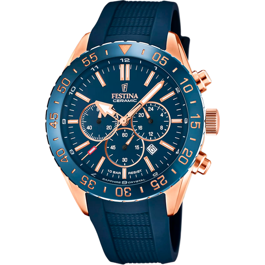 FESTINA HERREN UHR KERAMIK Kautschuk
