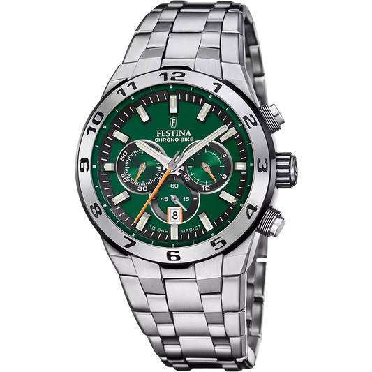 HERREN UHR FESTINA CHRONO BIKE GRÜN