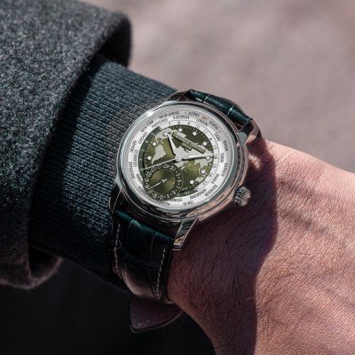FREDERIQUE CONSTANT Mod. CLASSIC WORLTIMER - LIMITED EDITION