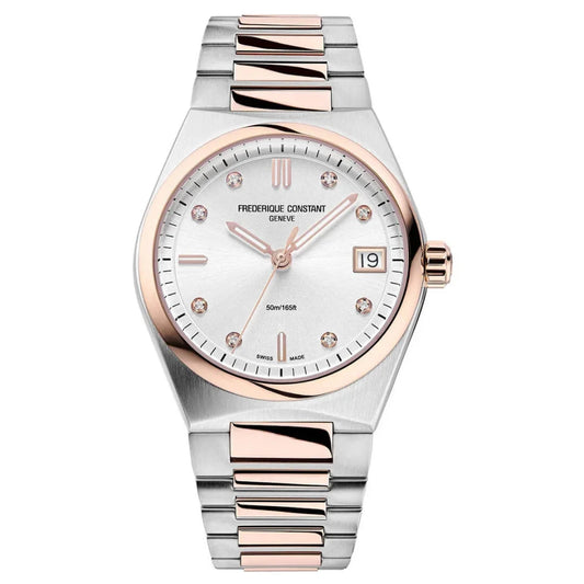 Frederique Constant Highlife Quarz Silber 31mm