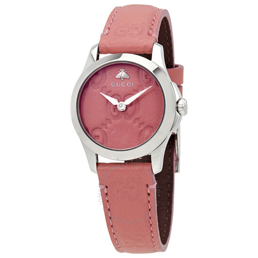 Gucci G-Timeless Quarz Rosa 27mm