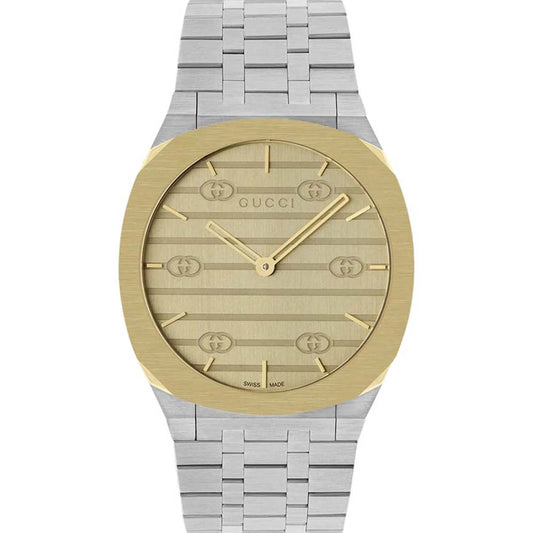 Gucci 25H Quarz Gold 38mm