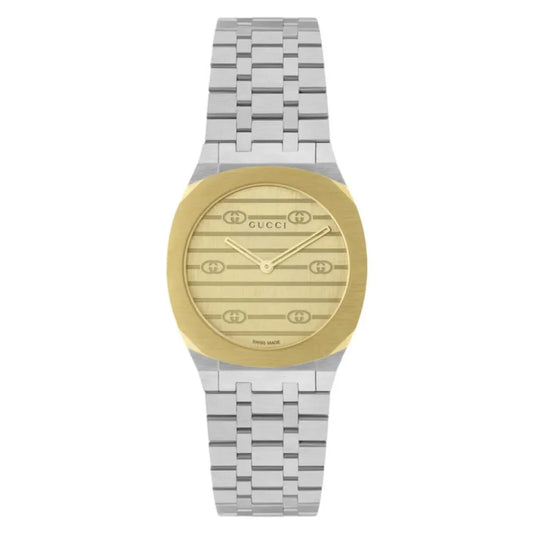 Gucci 25H Quarz Gold 30mm