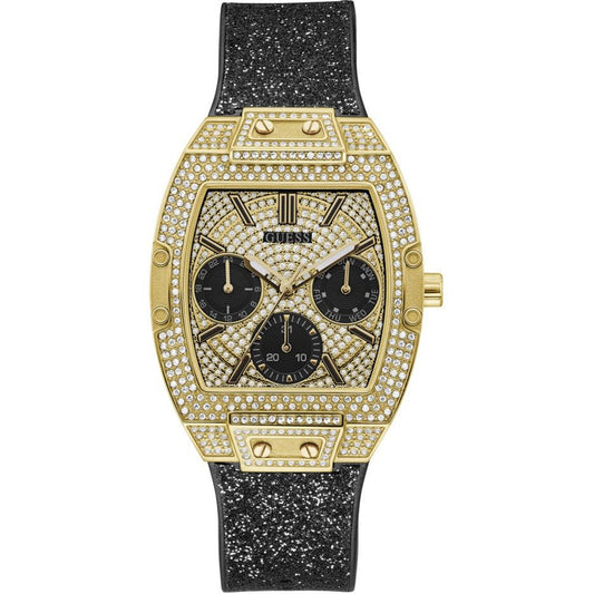 Guess Heavy Raven Black Damenuhr