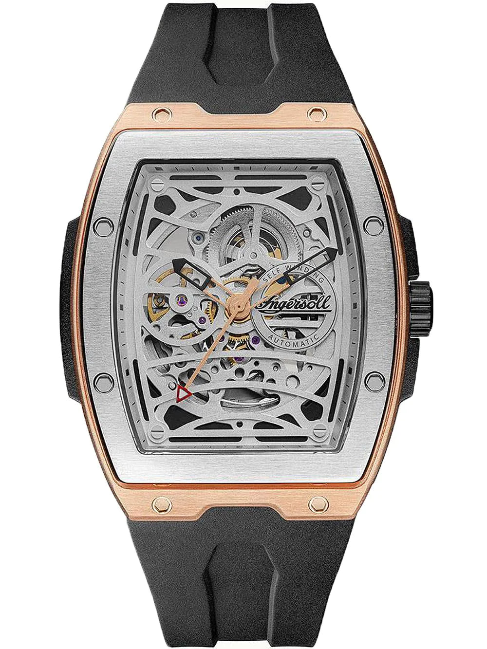 Ingersoll The Challenger Black Roségold