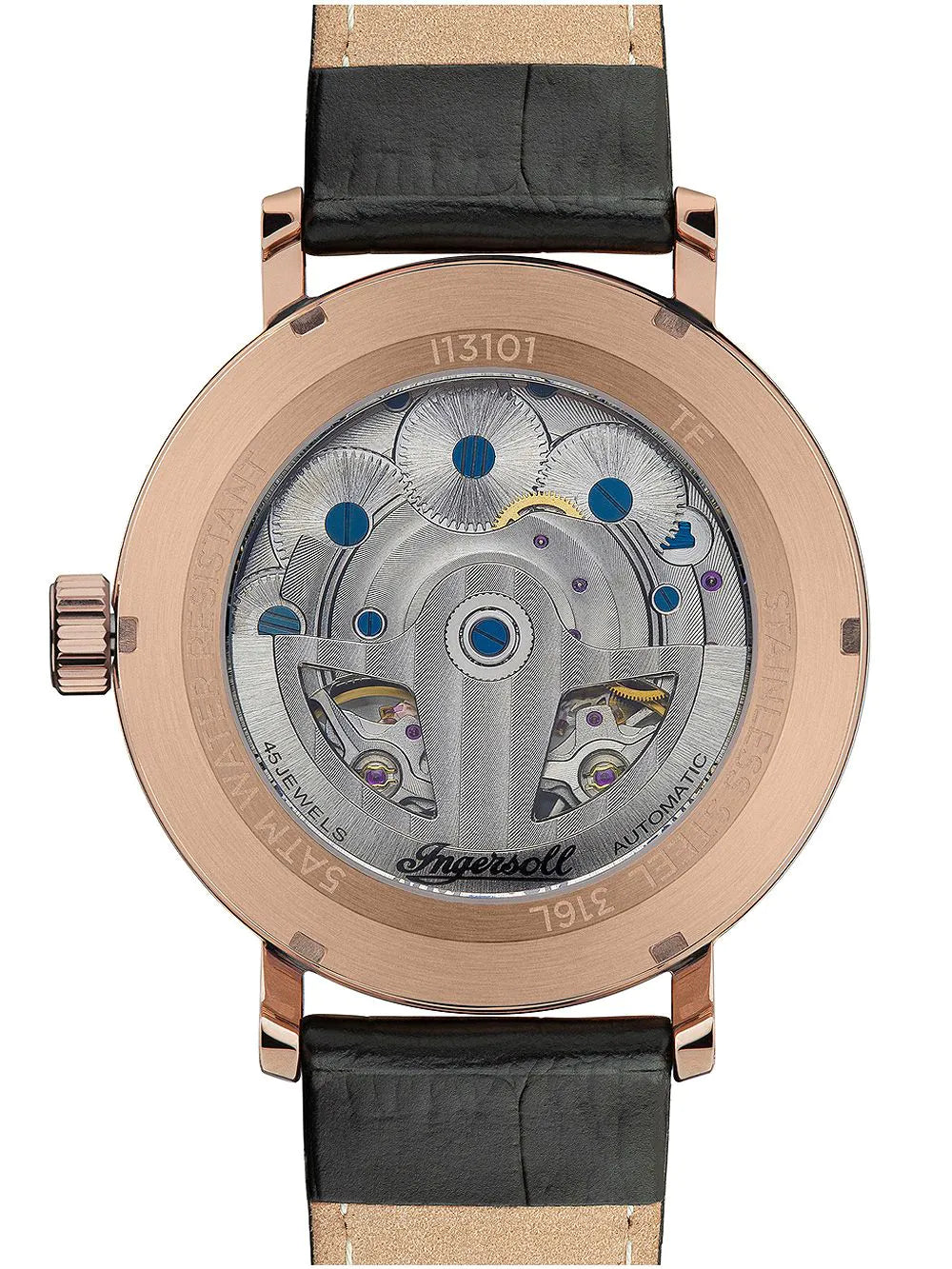 Ingersoll The Tennessee 45mm Leder I13101