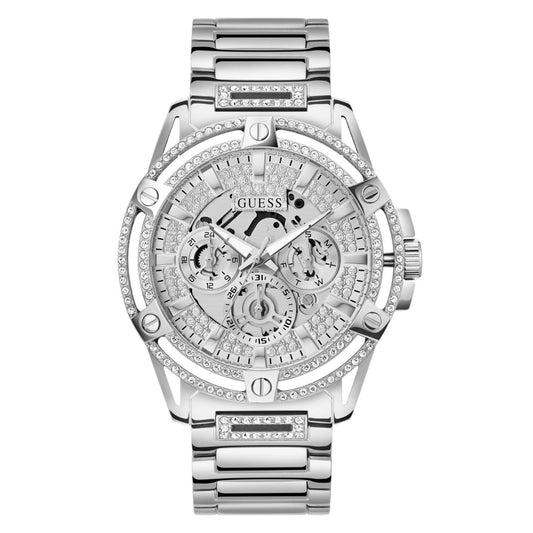 Guess Steel Multifunktions-Herrenuhr