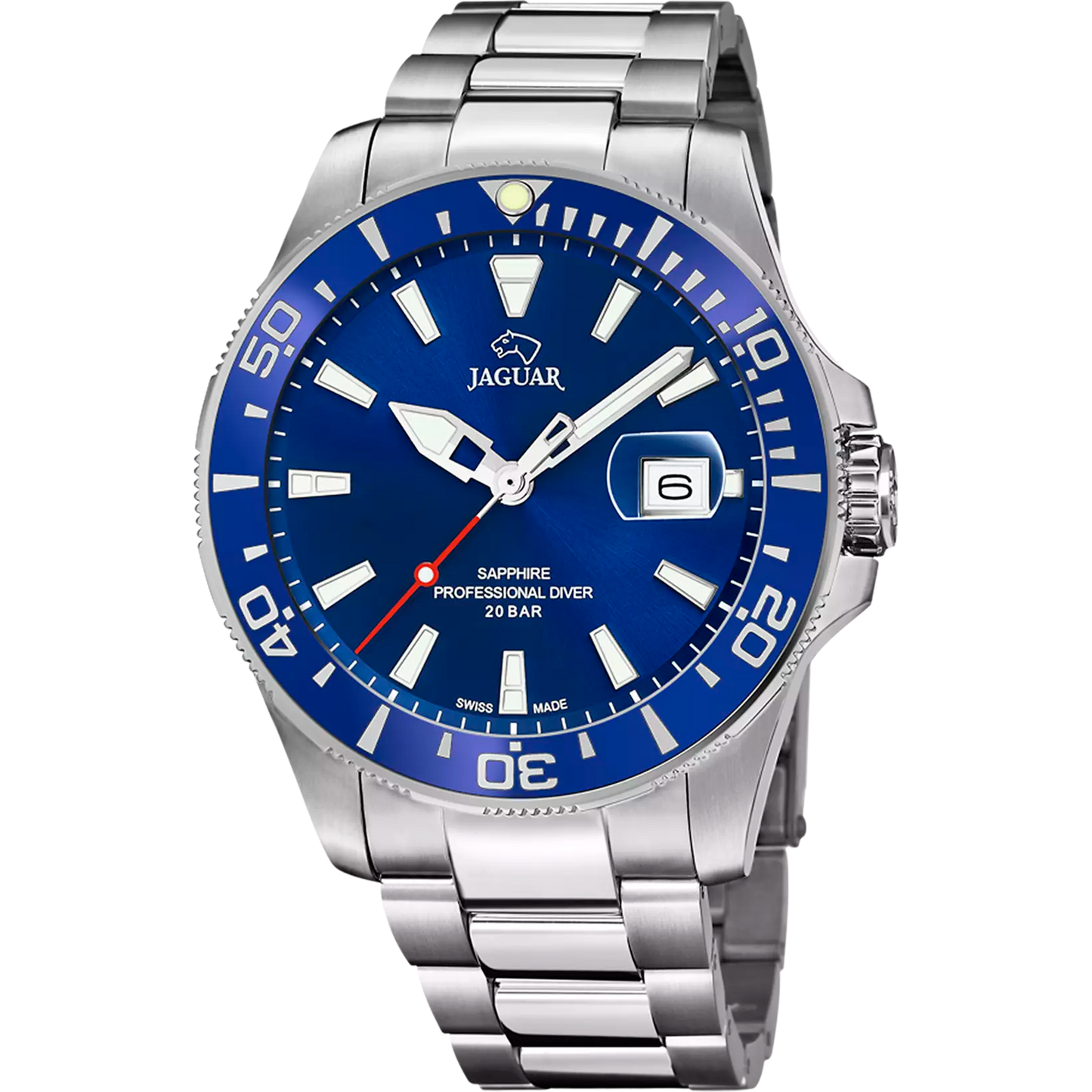 JAGUAR PRO DIVER IN Blau Silber