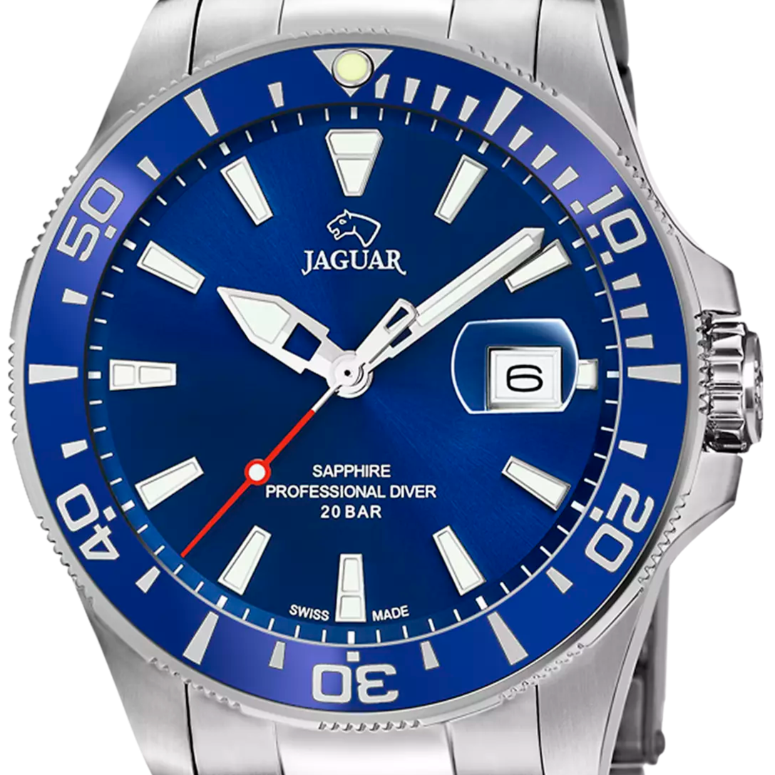 JAGUAR PRO DIVER IN Blau Silber
