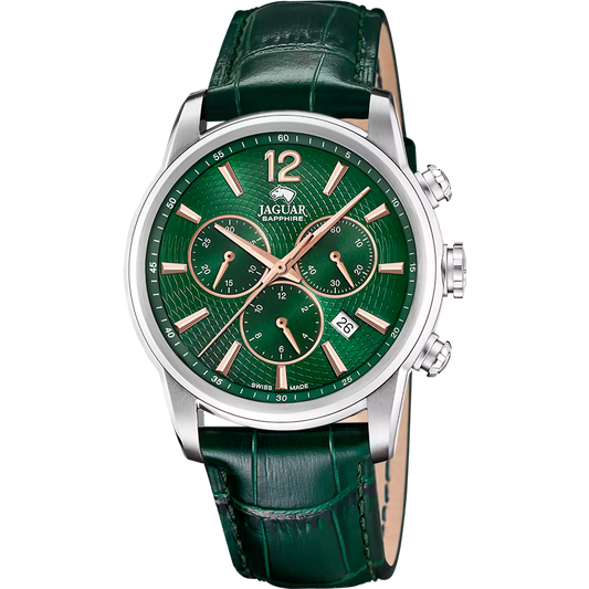 JAGUAR ACAMAR CHRONOGRAPHE Leder