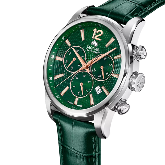 JAGUAR ACAMAR CHRONOGRAPHE Leder