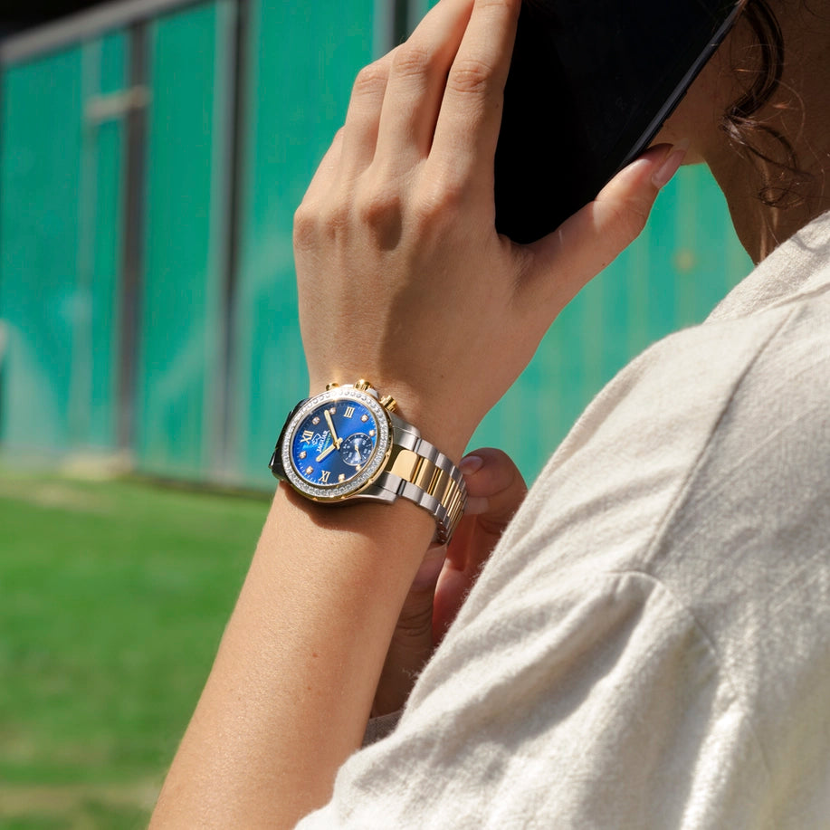 JAGUAR CONNECTED LADY IN Blau