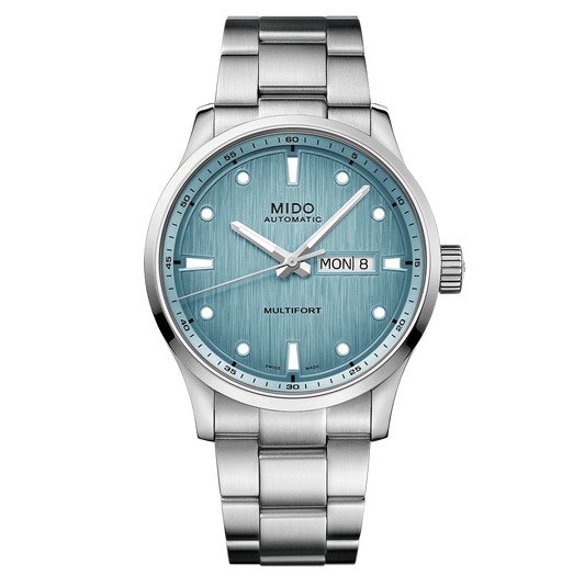 Mido Multifort M Freeze Eisblau Herrenuhr